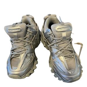 Balenciaga Silver Track Sneakers
